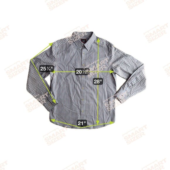 Untuckit Mens Button Up Shirt L Slim Fit Checkered Blue Red Casual Long Sleeve - Picture 2 of 6